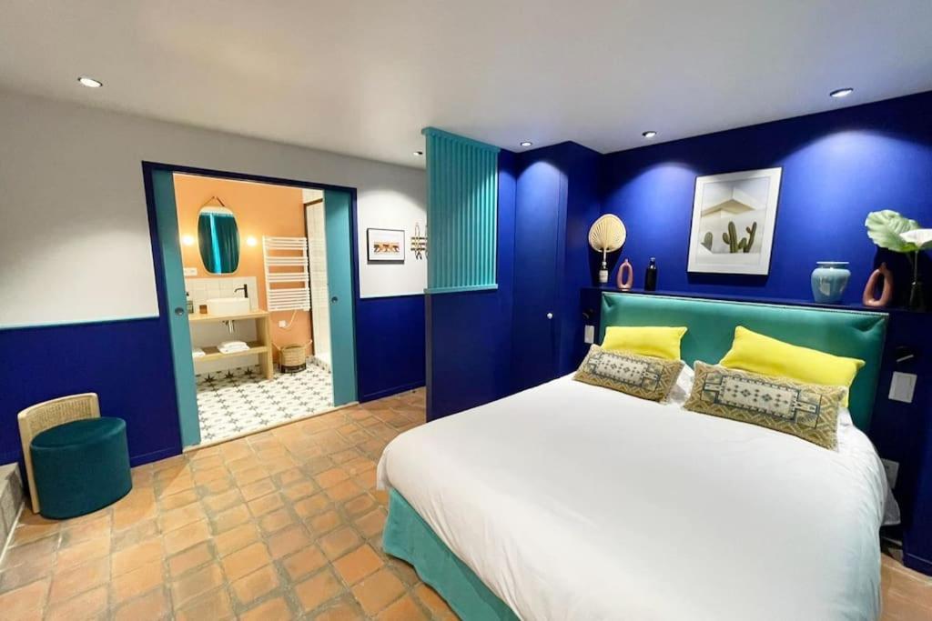 Chambre Majorelle - Rdc - Plage 50M - Rue Gratuite Saint-Malo Exteriör bild