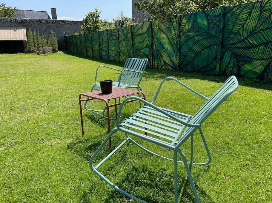 Chambre Majorelle - Rdc - Plage 50M - Rue Gratuite Saint-Malo Exteriör bild