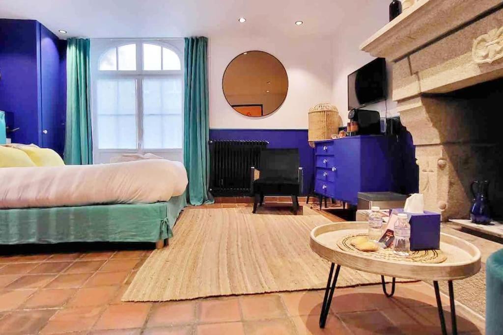 Chambre Majorelle - Rdc - Plage 50M - Rue Gratuite Saint-Malo Exteriör bild