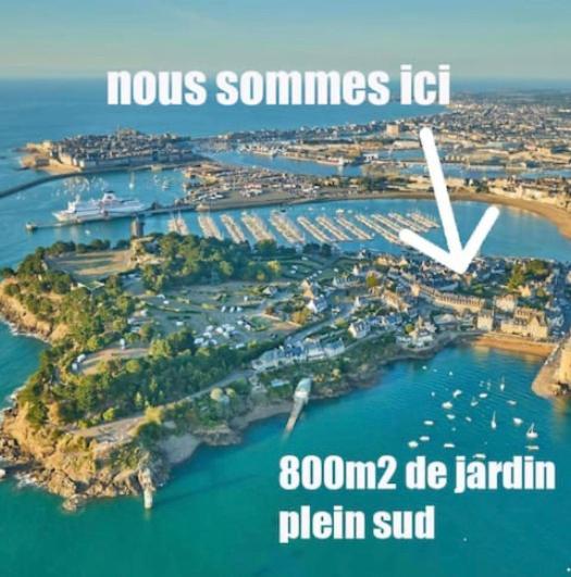 Chambre Majorelle - Rdc - Plage 50M - Rue Gratuite Saint-Malo Exteriör bild